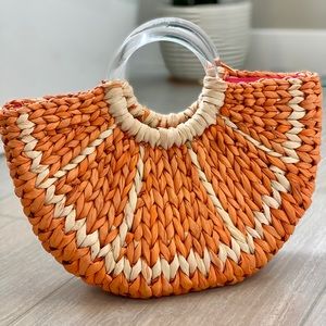 Kate Spade Slice of Orange purse